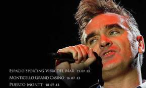 Conozca las fechas de la gira de Morrissey por Chile