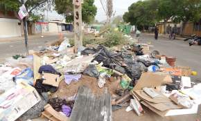 Retiran más de 20 toneladas de basura desde calle Gabriela Mistral en Copiapó [FOTOS]