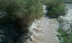 Los efectos de las altas temperaturas: JVRC registra aumento de caudal de Río Manflas
