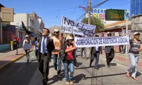 Así se vivió la segunda jornada del paro nacional de la ANEF en Copiapó [FOTOS]