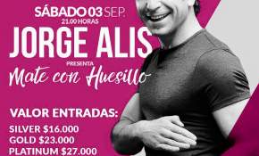 El comediante Jorge Alís llega a Copiapó para presentar su show: “Mate con Huesillo”