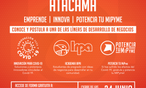 Innovación desde la región: “Convocatoria Potencia Atacama” busca desarrollar ideas y negocios para combatir al Coronavirus 