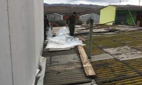 Carabineros de Huasco y Freirina apoyan a pobladores afectados por las lluvias [FOTOS] 