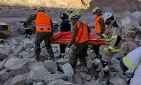 Trabajador minero falleció atrapado por las rocas en Copiapó [FOTOS]
