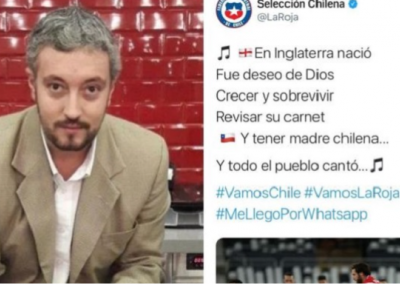 Periodista argentino ofreció golpiza a trabajador de ‘La Roja’ por mensaje.